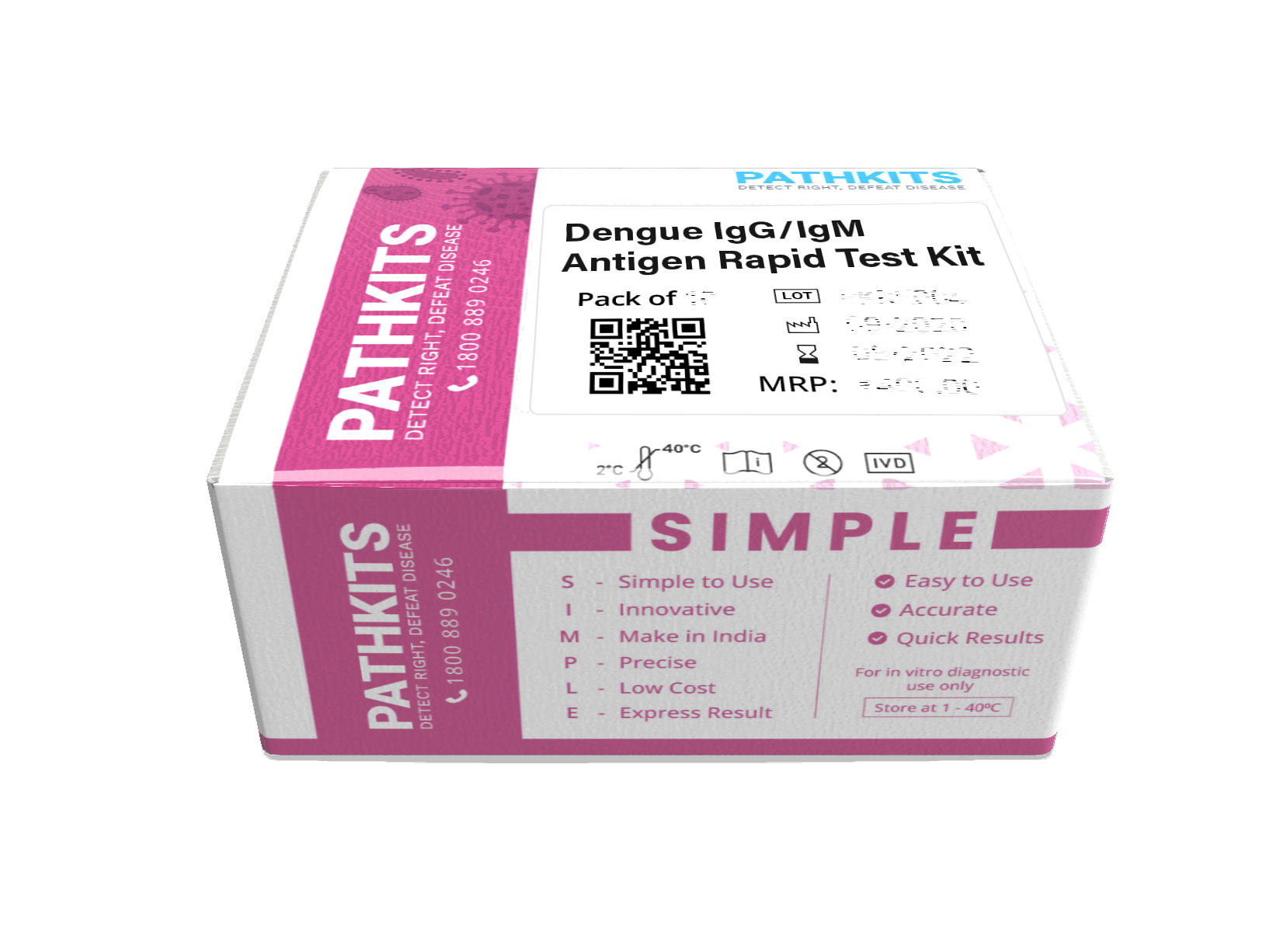 Dengue IgG/IgM Antigen Rapid Test