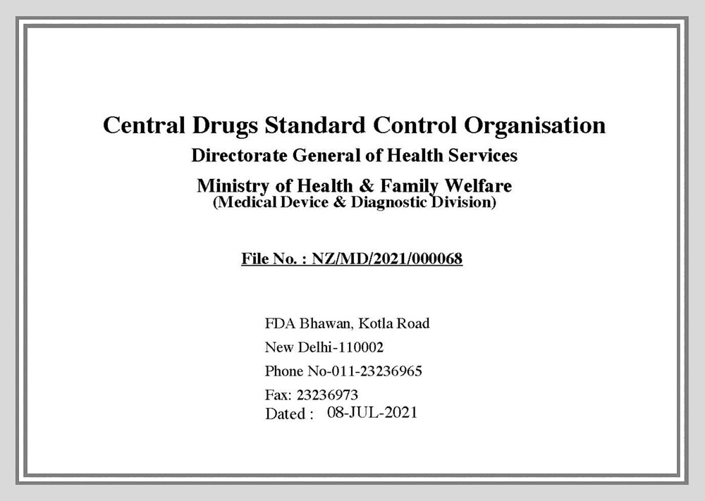 certificate form